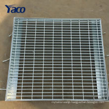 Banded Platform Galvanized Steel Grating